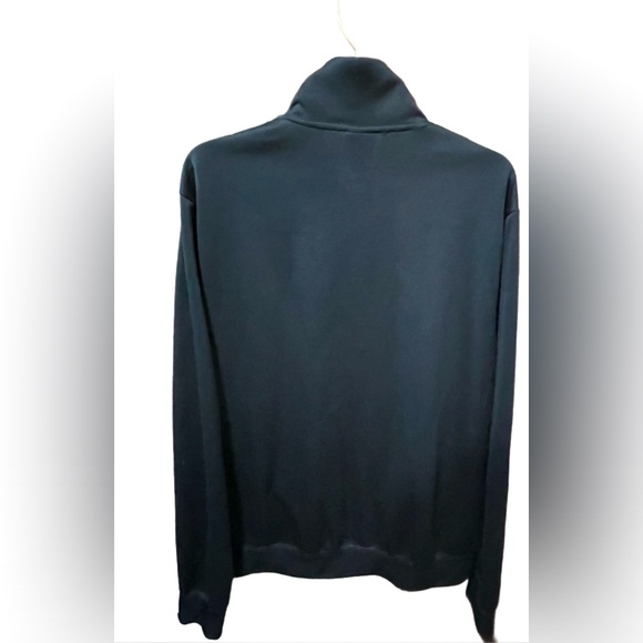 VINTAGE Nike Mens XXL Dark Navy Gray Full Zip Track Jacket Pockets - Picture 3 of 5